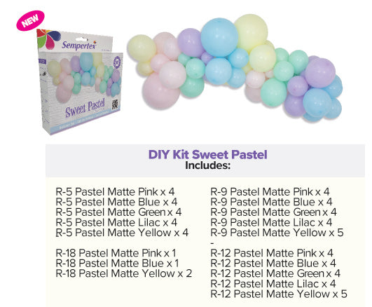 DIY Balloon Kit - Sweet Pastel