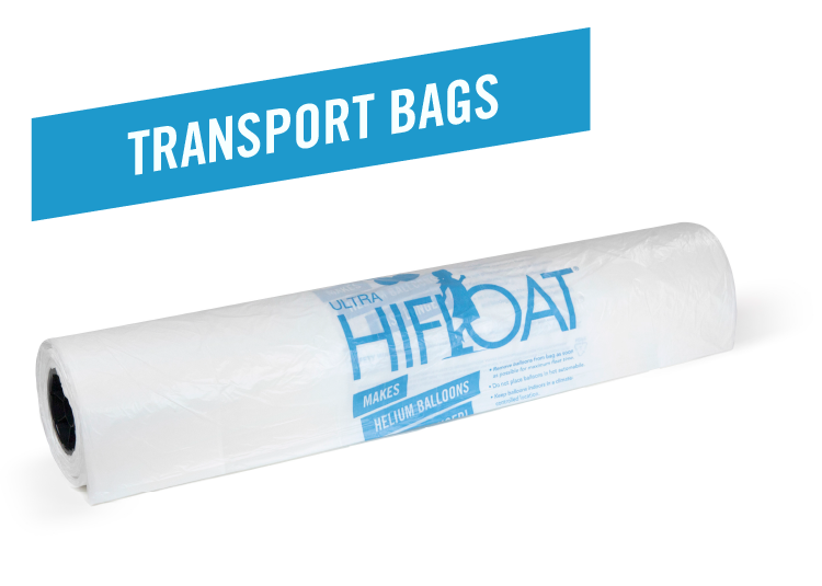 HI-FLOAT ENDLESS BALLOON TRANSPORT BAGS