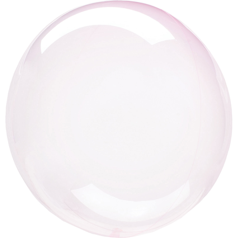 Clearz Small Crystal Light Pink Foil Balloon S15